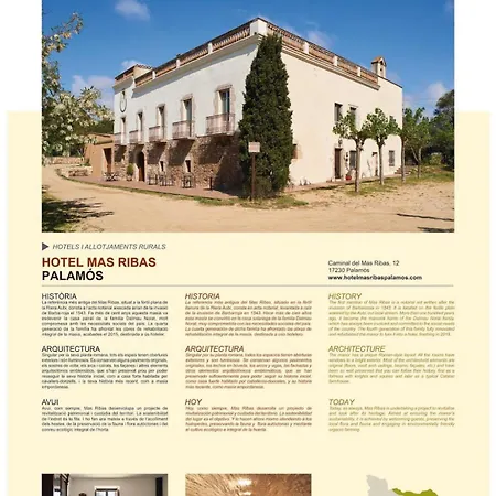 Hotel Mas Ribas I Esdeveniments *