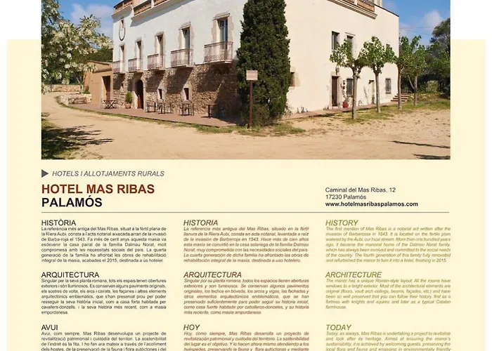 酒店 Mas Ribas I Esdeveniments *